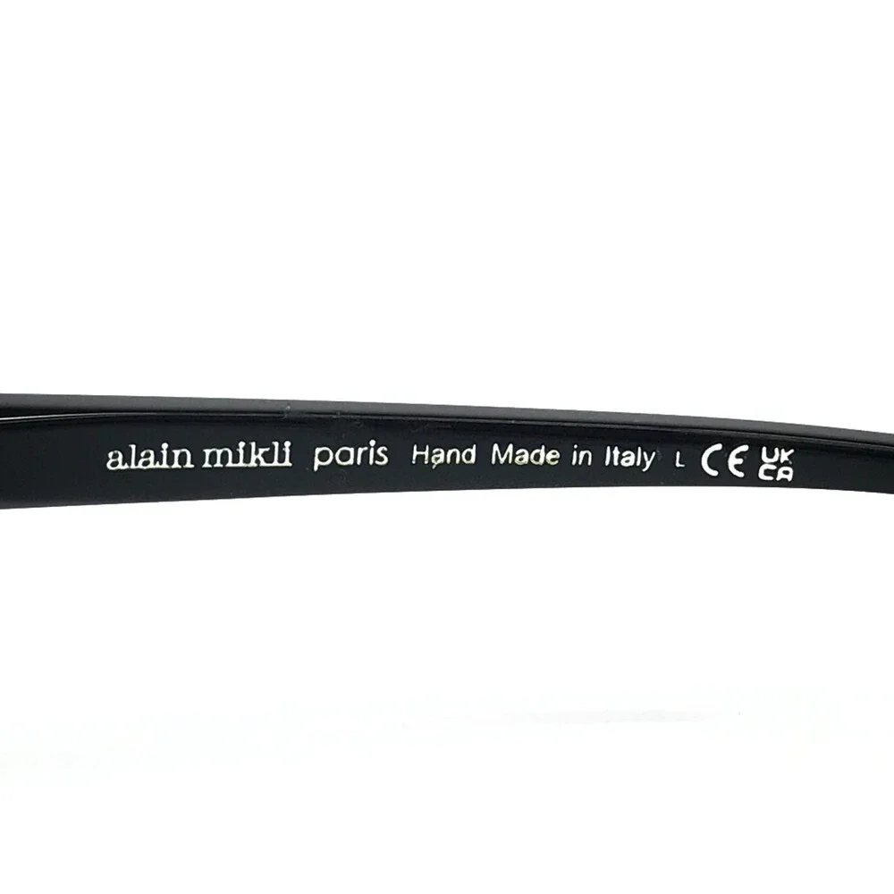 Alain Mikli Eyeglasses Frames A03156 004 Red Black Sparkly Marble 47-22-145